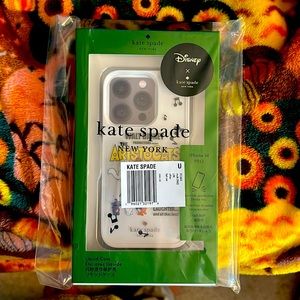 Kate spade iPhone 14 pro Disney the aristocats liquid case new